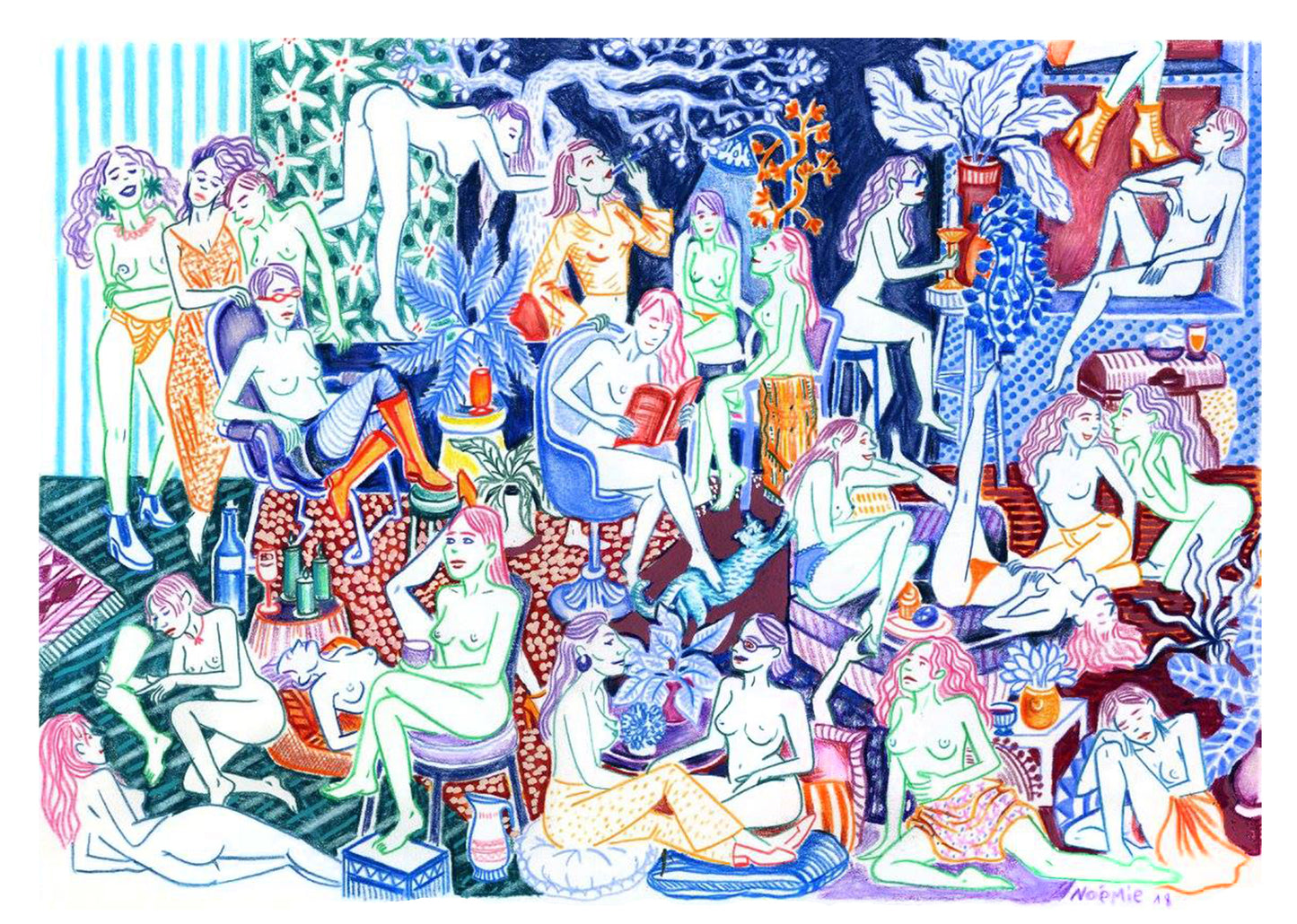 Blue Print - Noemie Honein (Noemie Naoumi)