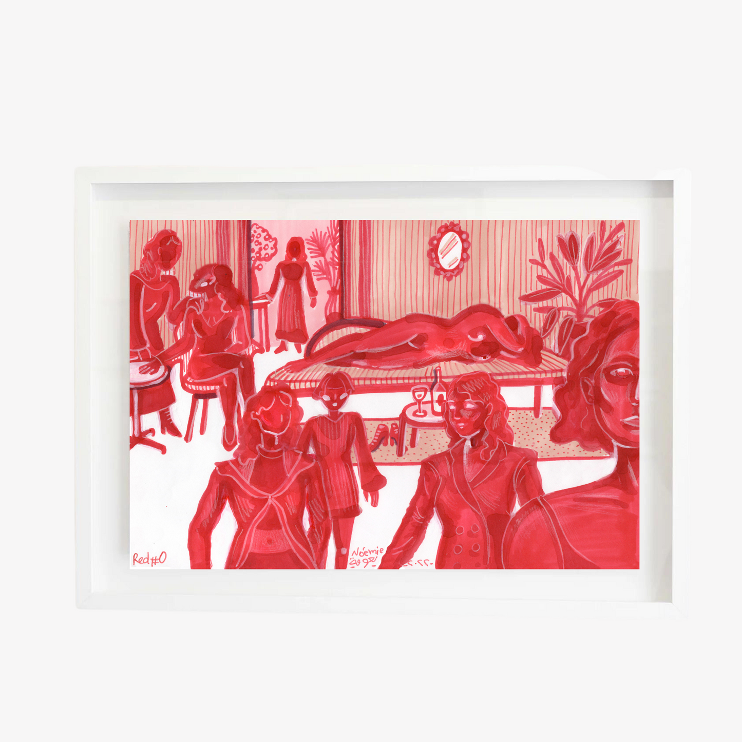 Red 0 - Noemie Honein (Noemie Naoumi) ORIGINAL